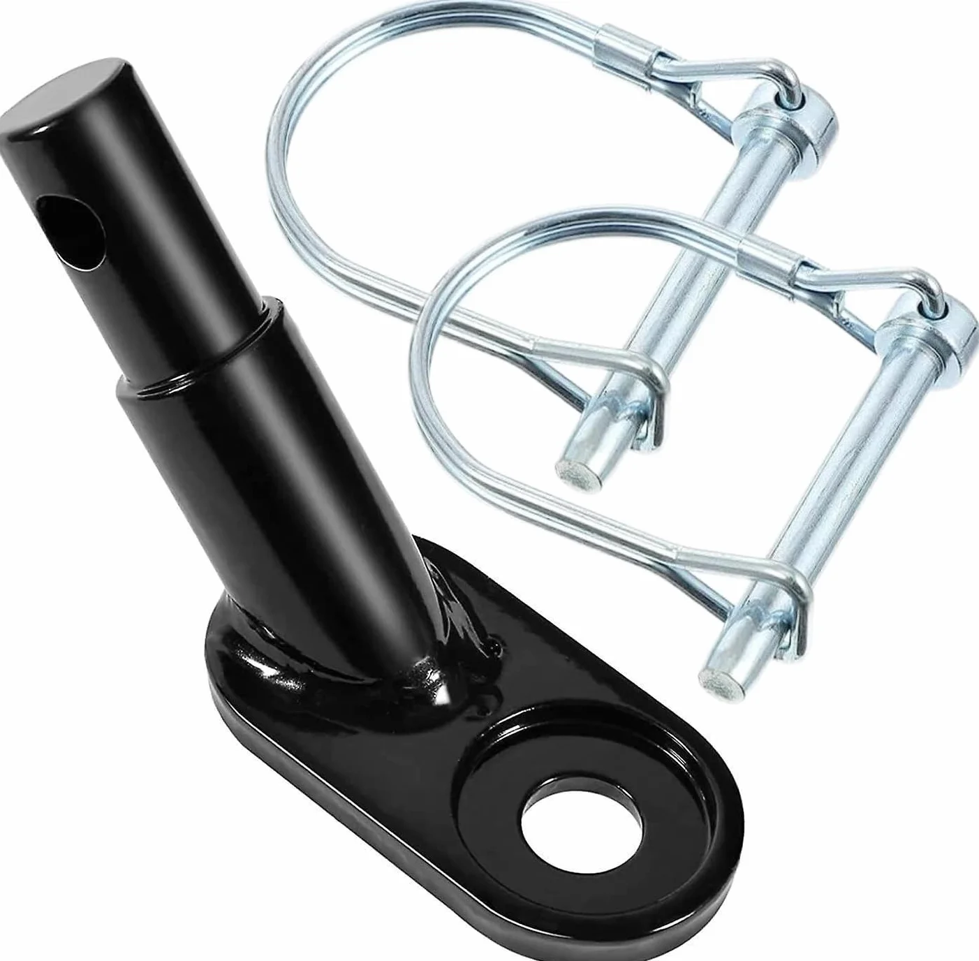Przyczepka rowerowa, hak holowniczy, adapter do przyczepy rowerowej, z trzpieniem zabezpieczającym, przyczepka rowerowa