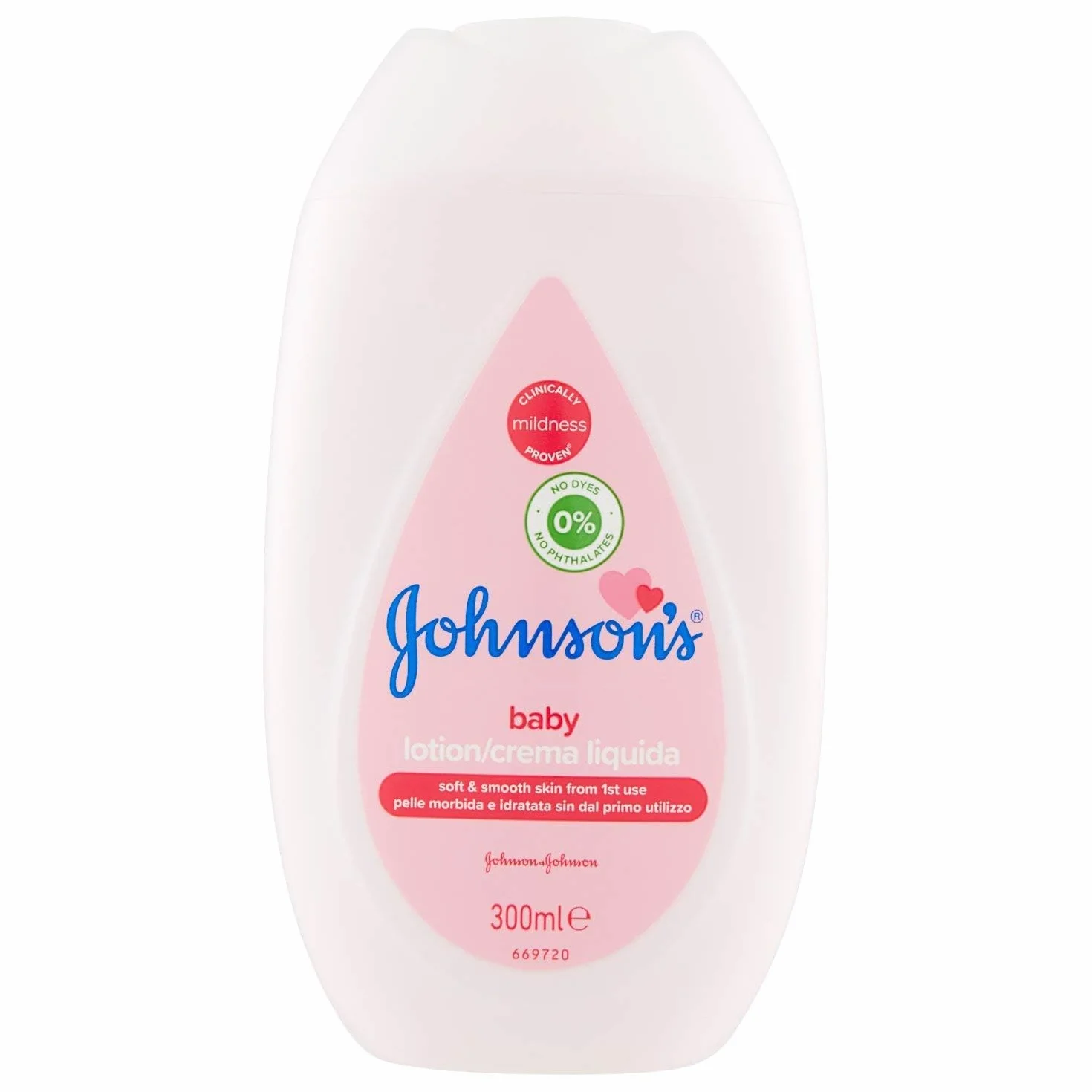 Johnson's Baby, Krem do ciała w płynie dla dzieci i dorosłych, 300 ml
