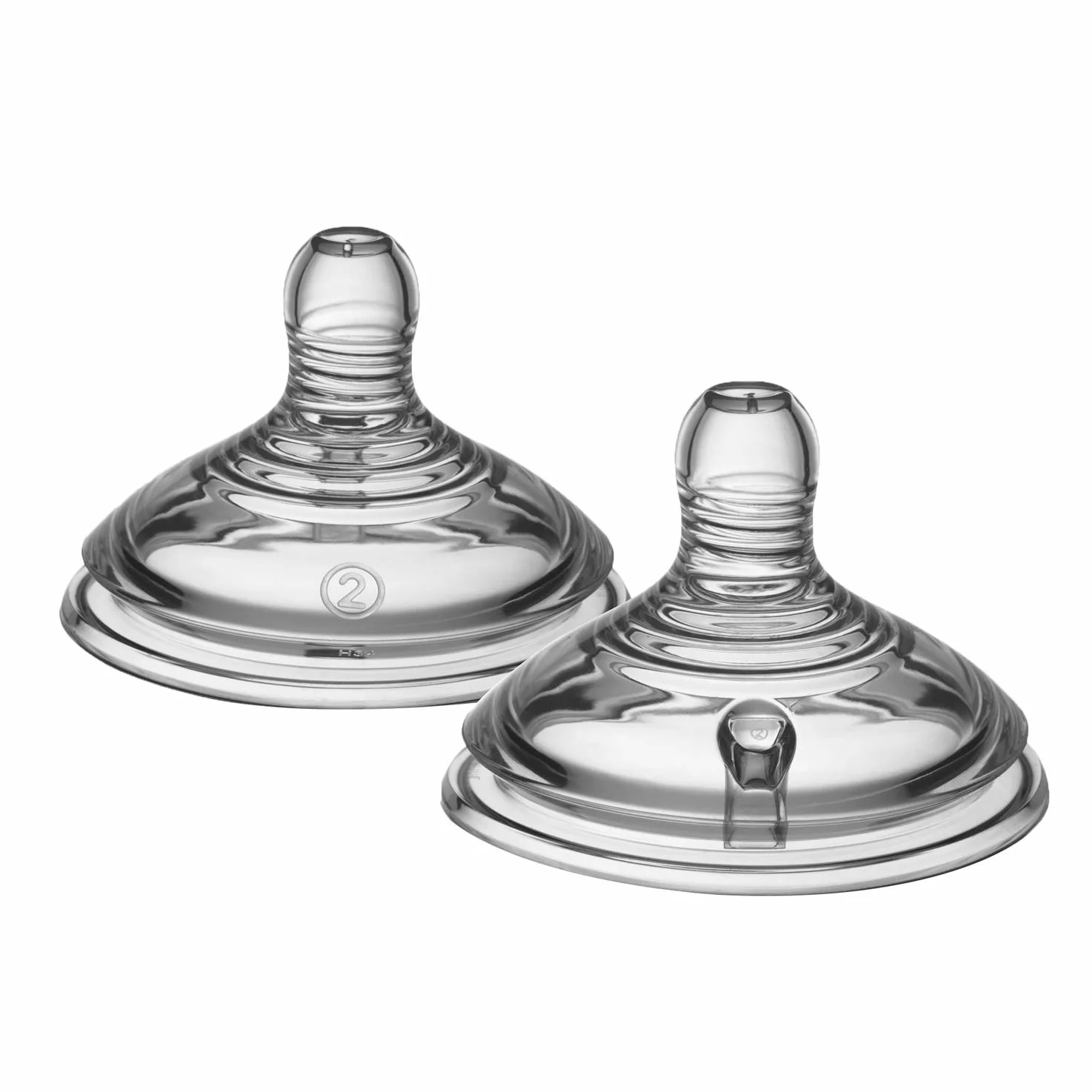 TOMMEE TIPPEE Zestaw 2 smoczków MID FLOW CTN