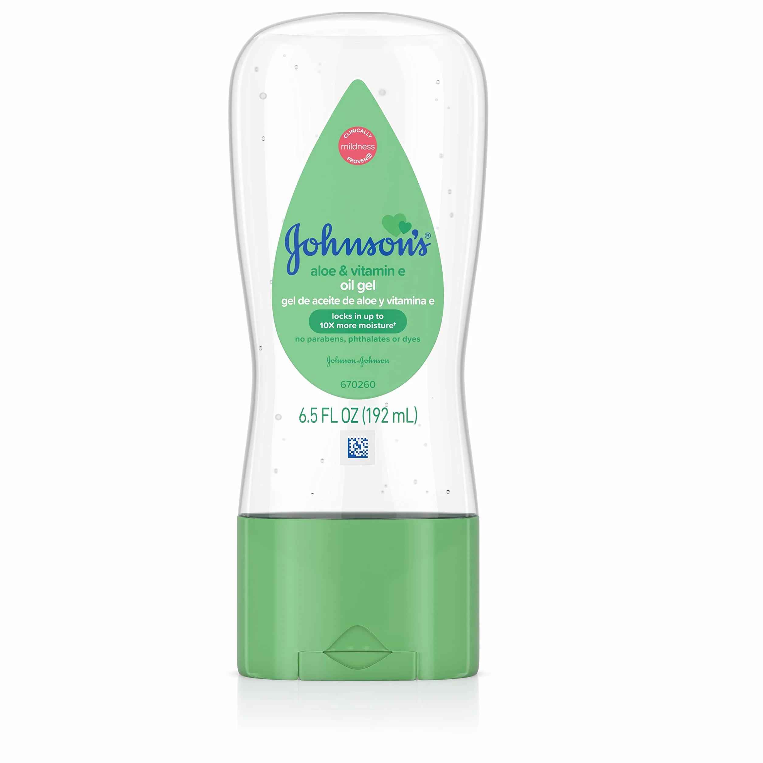 Johnson & Johnson 3296 Baby Gel olejek z aloesem i witaminą e