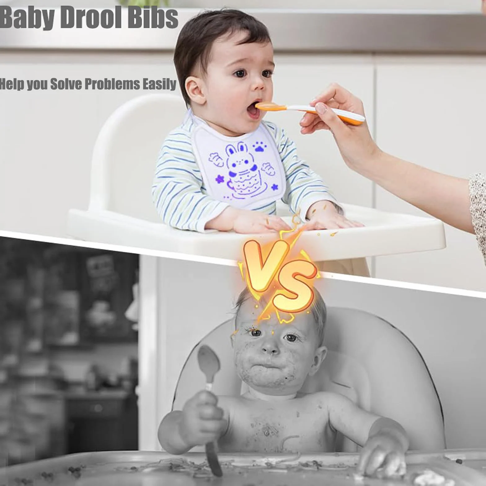 Śliniaczek do malowania, 10 szt. śliniaczek dla niemowląt, biały do malowania, do malowania, na baby shower, imprezę, dla chłopców i dziewczynek