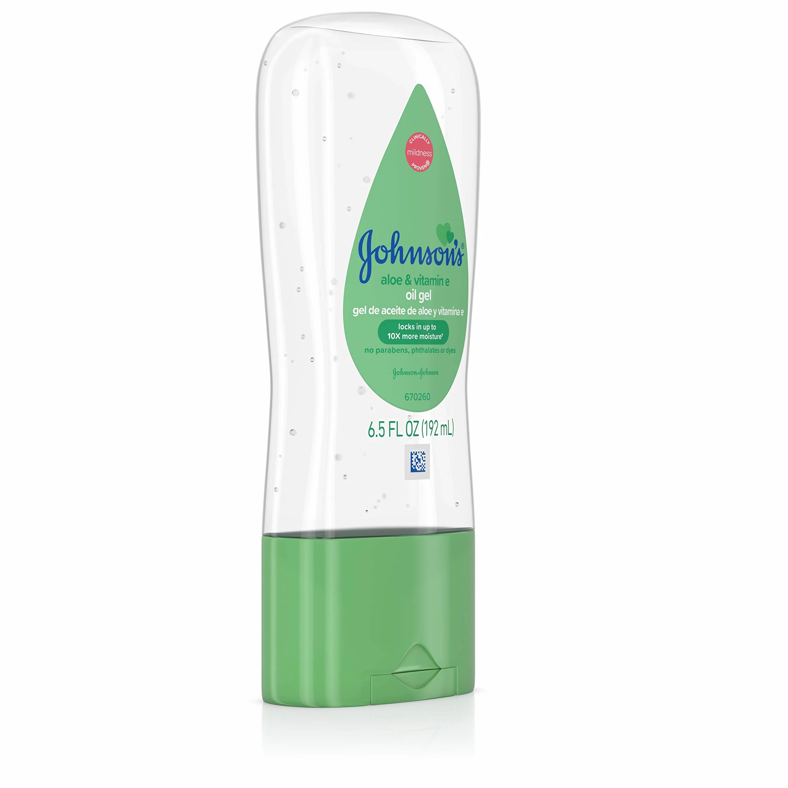 Johnson & Johnson 3296 Baby Gel olejek z aloesem i witaminą e