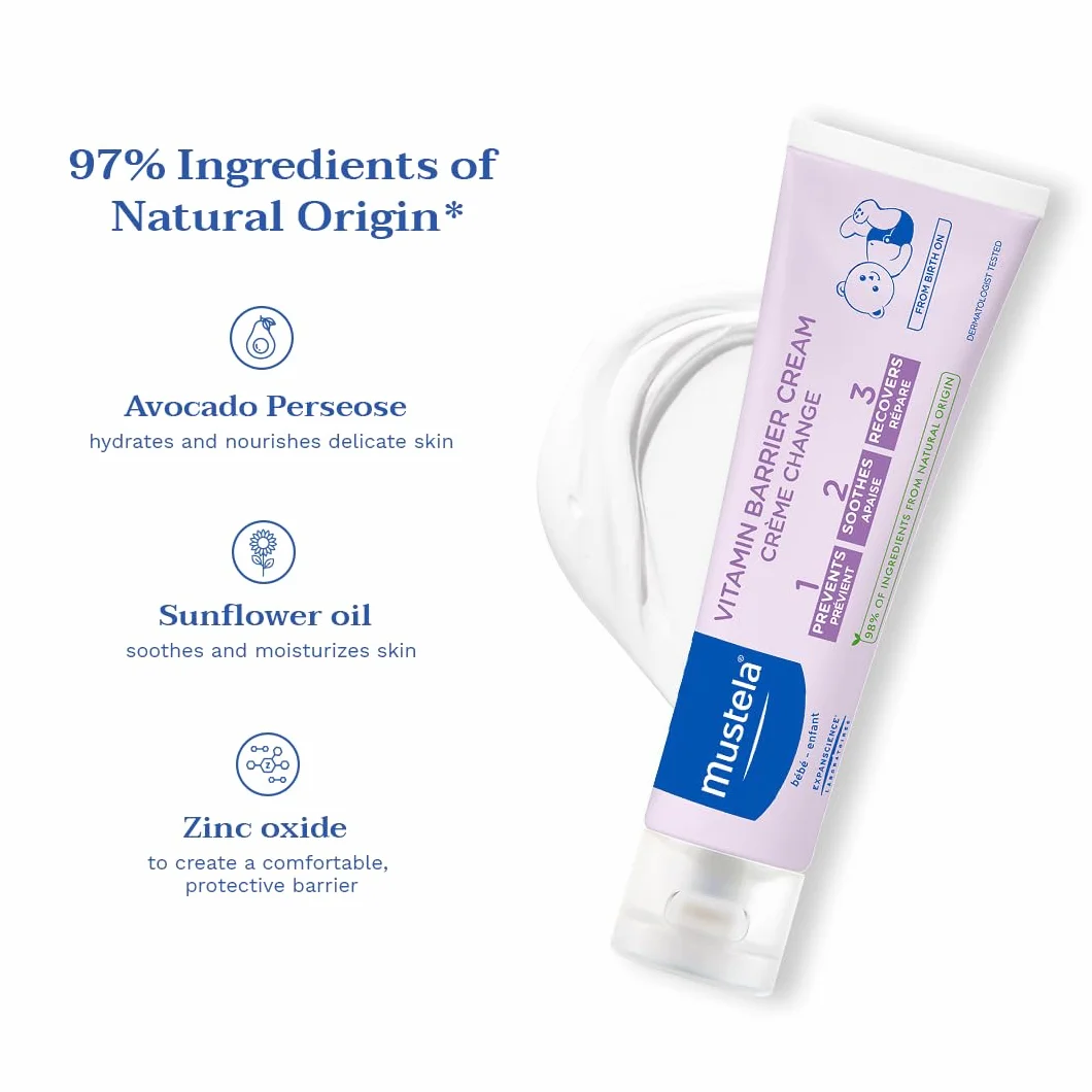 Vitamin Barrier Cream 1 94Oz 50M Zdrowie i higiena osobista